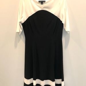 American Living Black and White Dress size 10